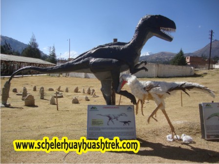Exposición de Dianosaurios en Huaraz